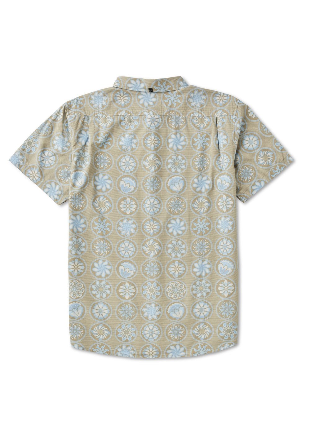 Vissla Sun Medallions Eco Short Sleeve Shirt - Dark Khaki - Sun Diego Boardshop