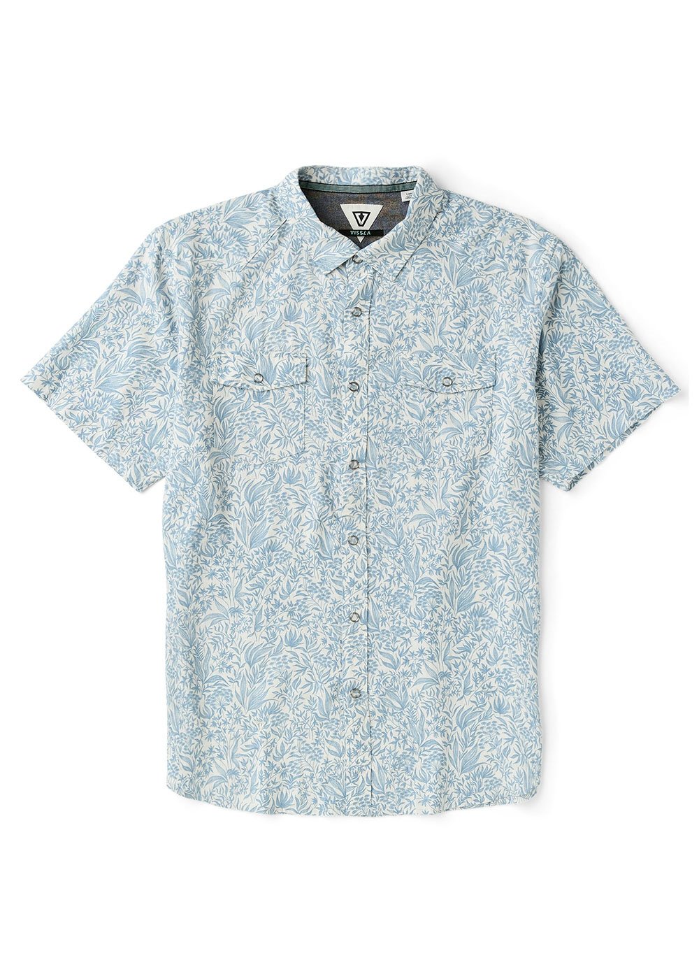 Vissla Prairie Dog Short Sleeve Shirt - Vintage White - Sun Diego Boardshop