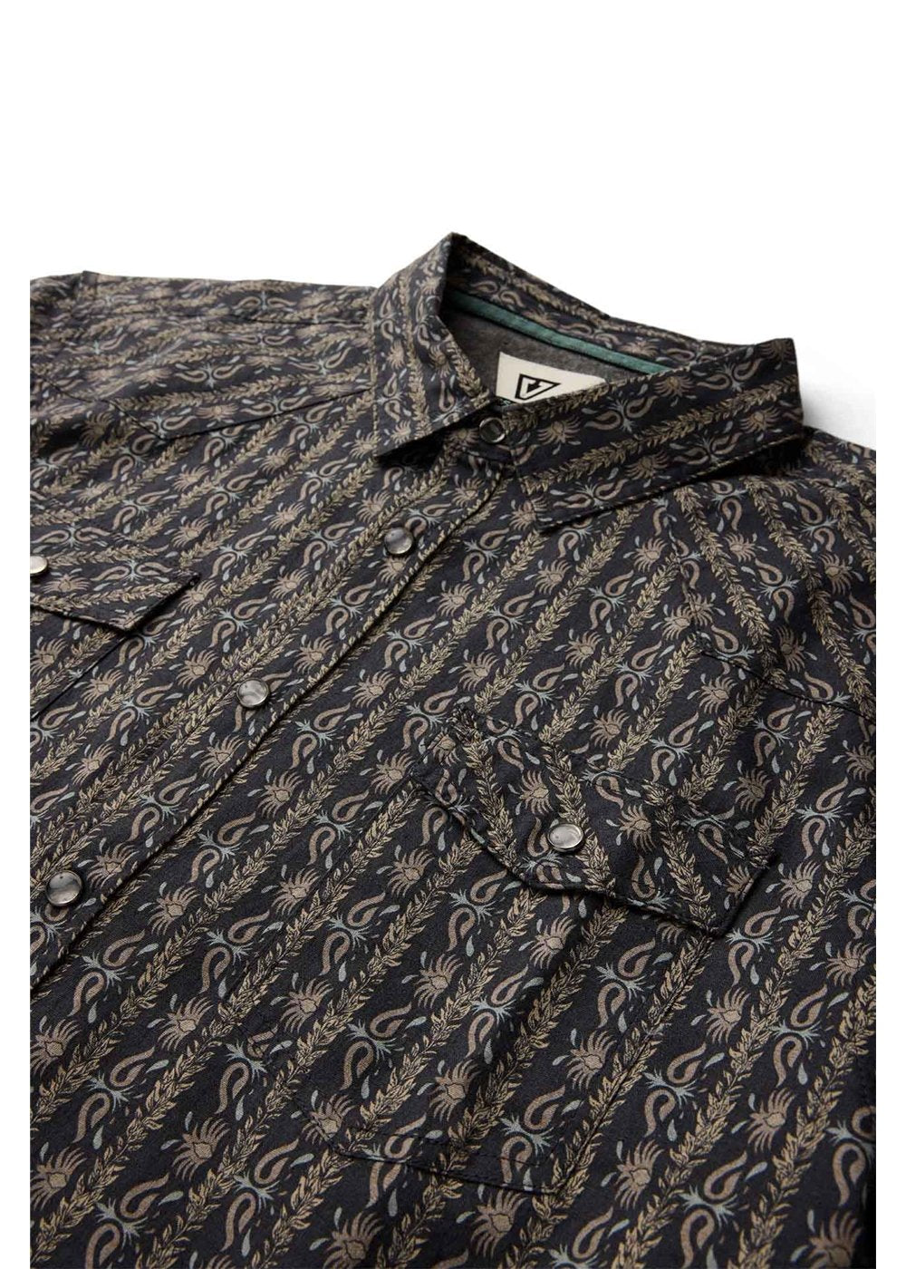 Vissla Men's Out West Short Sleeve Shirt - Phantom