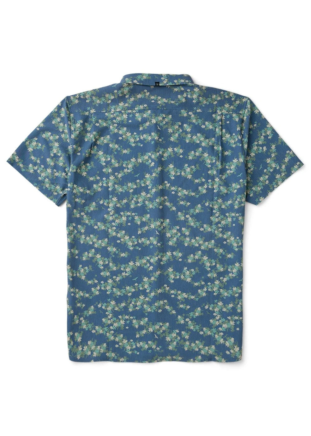 Vissla Men's Tropicanica Hybrid Eco Short Sleeve Shirt - Blue Haze