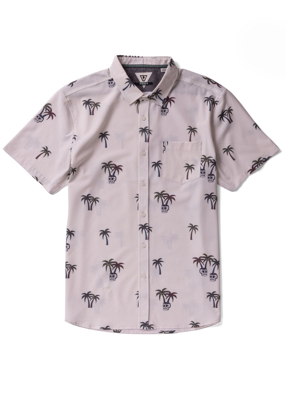 Vissla Calypso Hybrid Eco Ss Shirt - BONE - Sun Diego Boardshop