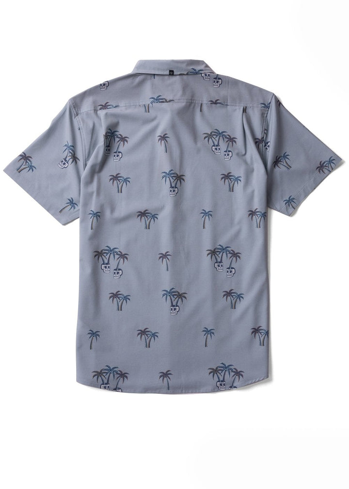 Vissla Calypso Hybrid Eco Ss Shirt - STONE BLUE - Sun Diego Boardshop