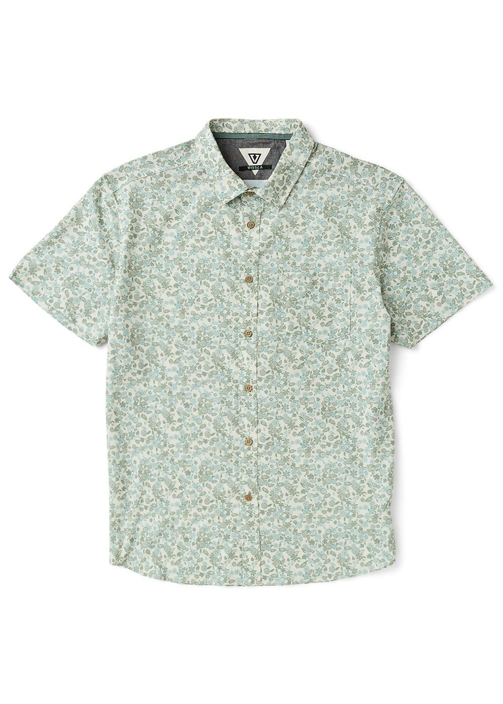 Vissla Sun Garden Eco Short Sleeve Shirt - Sage - Sun Diego Boardshop