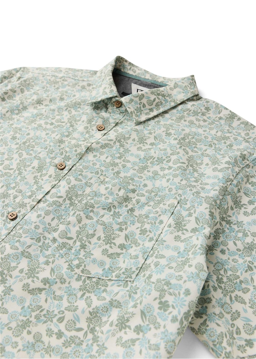 Vissla Sun Garden Eco Short Sleeve Shirt - Sage - Sun Diego Boardshop