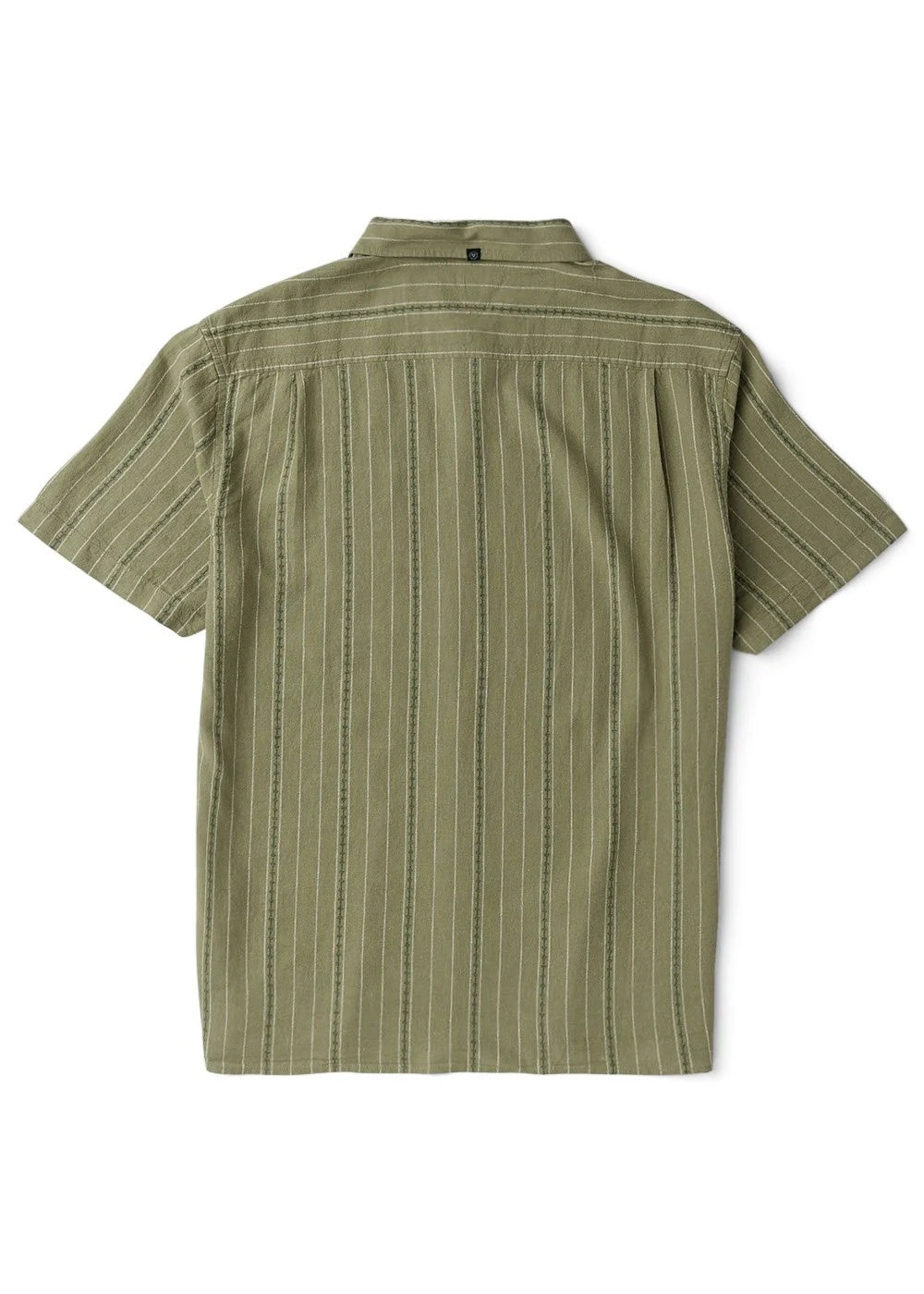 Vissla Linen Pin Short Sleeve Shirt - Sage - Sun Diego Boardshop