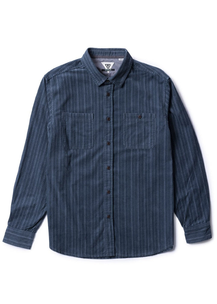 Vissla Rails Cord LS Shirt - MIDNIGHT - Sun Diego Boardshop