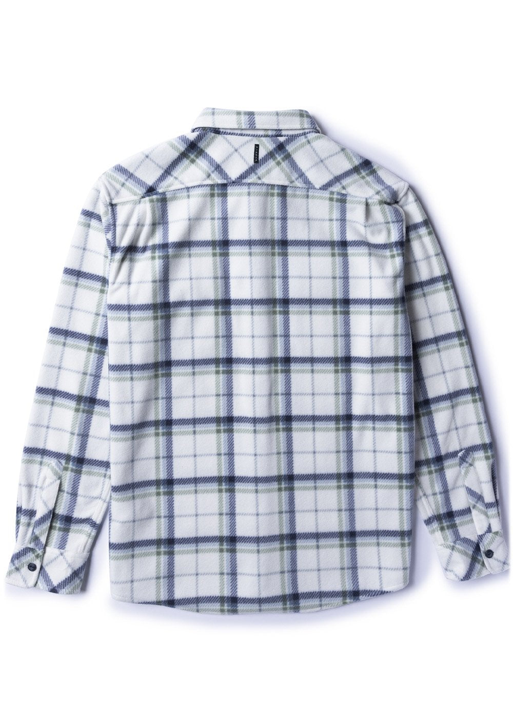 Vissla Eco-Zy LS Polar Flannel - VINTAGE WHITE - Sun Diego Boardshop