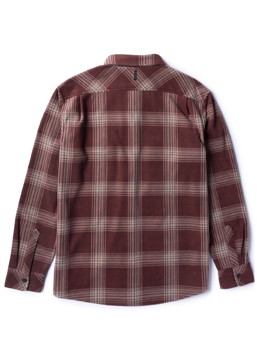 Vissla Eco-Zy Ls Polar Flannel - FIRED BRICK - Sun Diego Boardshop