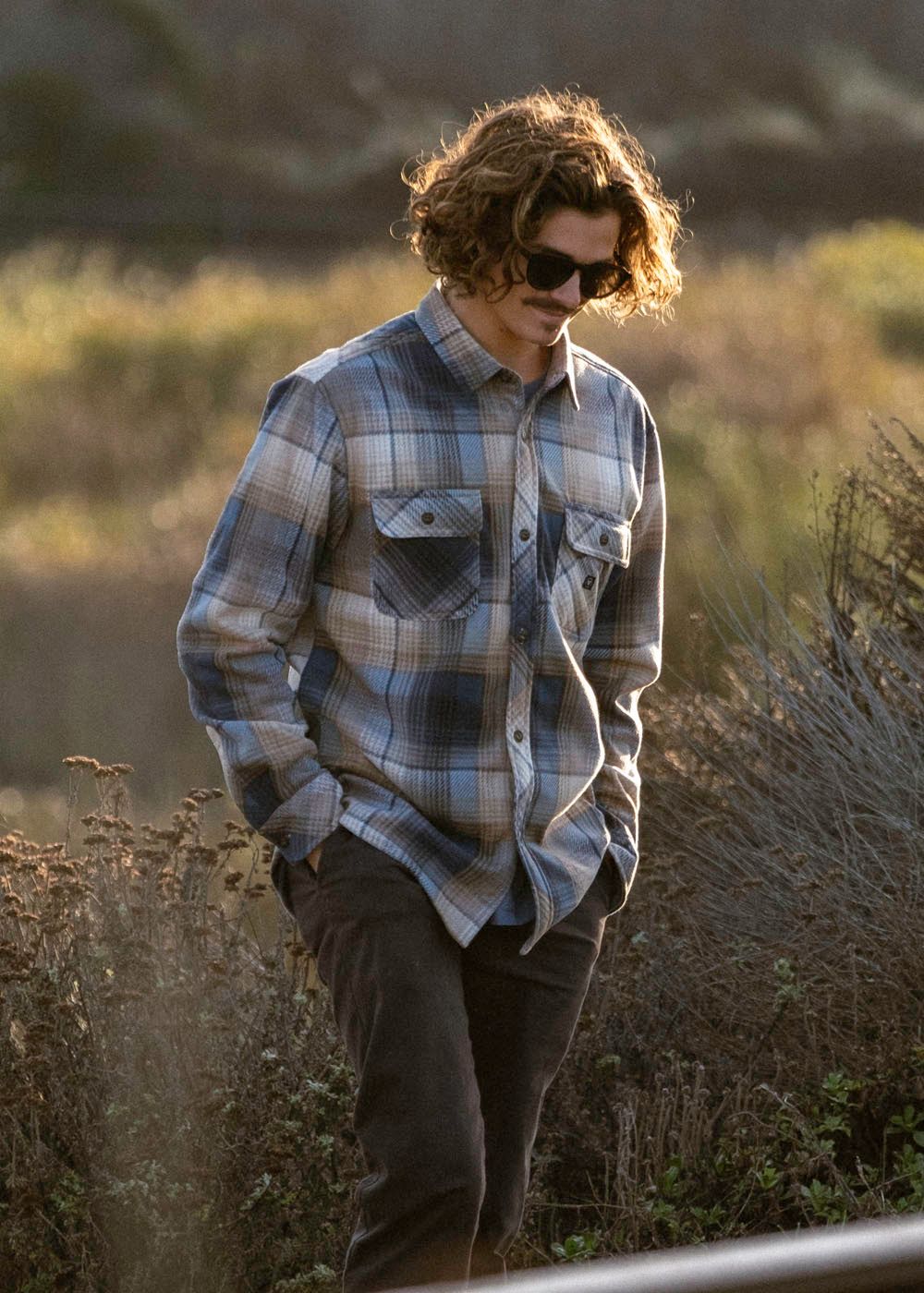 Vissla Eco-Zy Ls Polar Flannel - SEA WATER - Sun Diego Boardshop