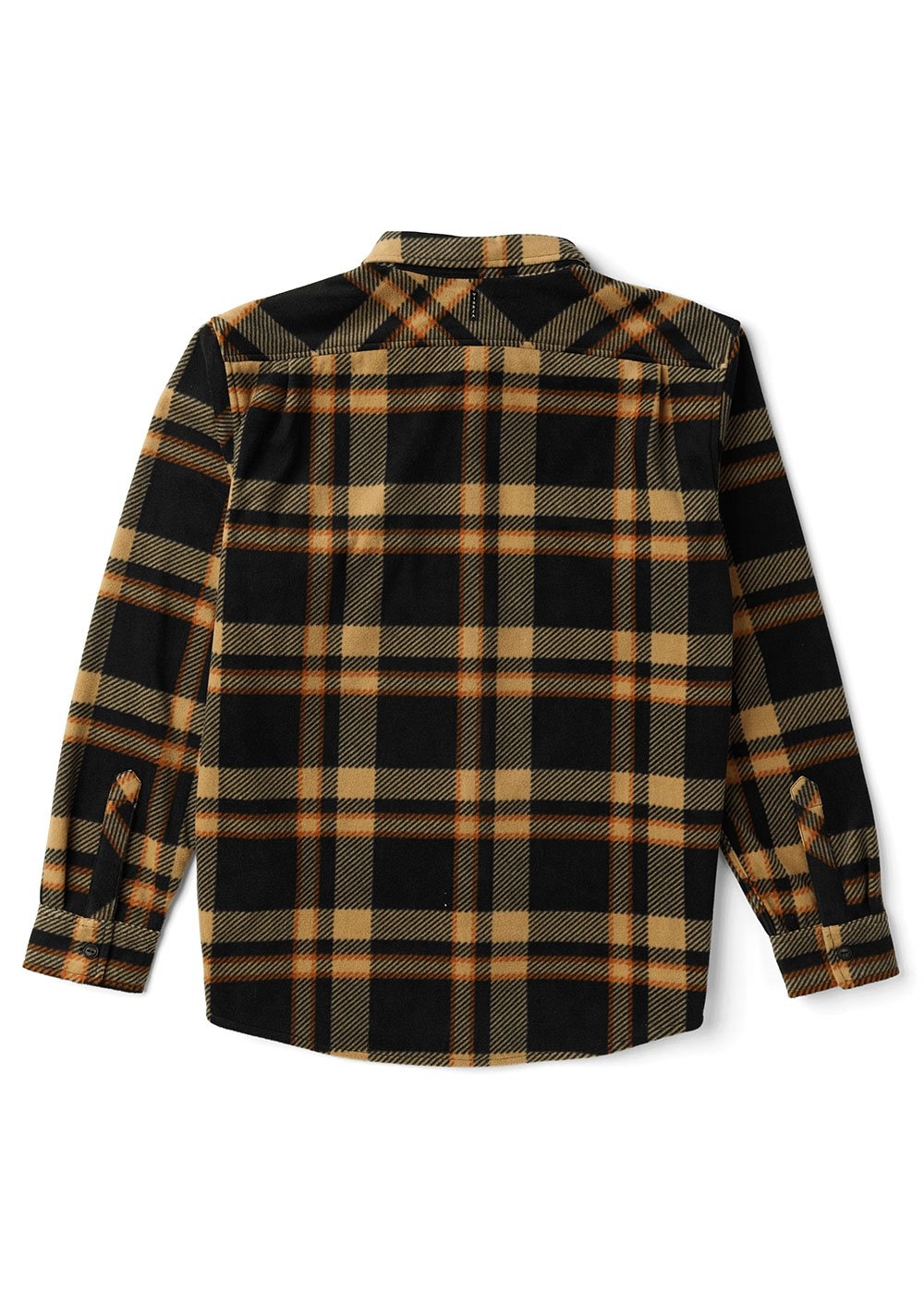 Vissla Eco-Zy Long Sleeve Polar Flannel - Black - Sun Diego Boardshop