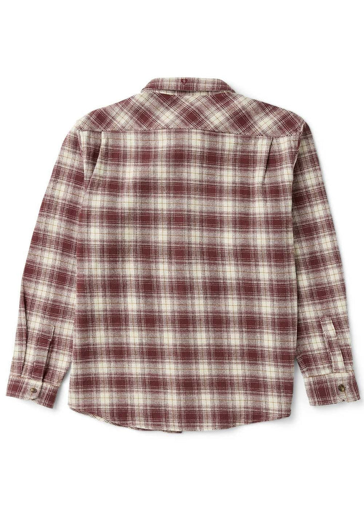 Vissla Creators Heavy Days Eco Long Sleeve Flannel - Brick - Sun Diego Boardshop