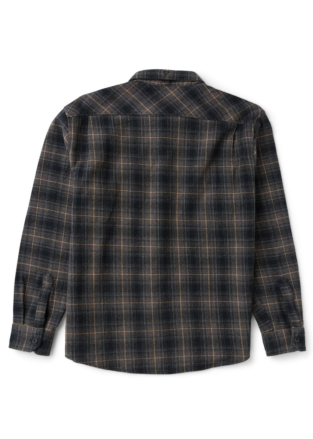 Vissla Creators Heavy Days Eco Long Sleeve Flannel - Black - Sun Diego Boardshop