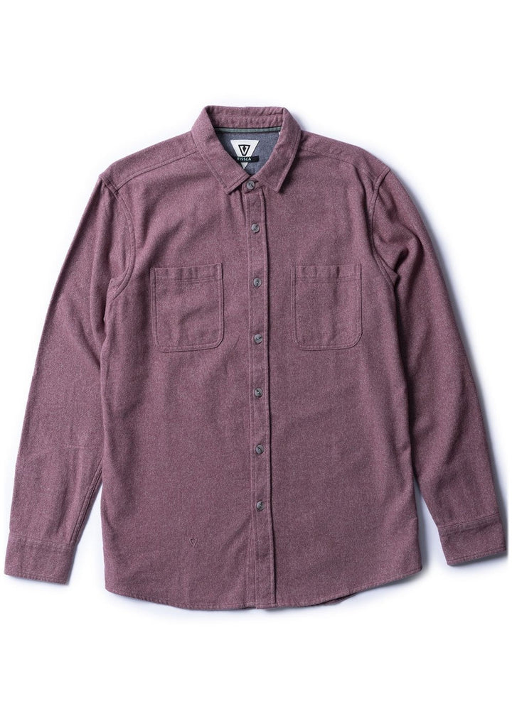 Vissla Shaper Eco LS Flannel - FIG - Sun Diego Boardshop