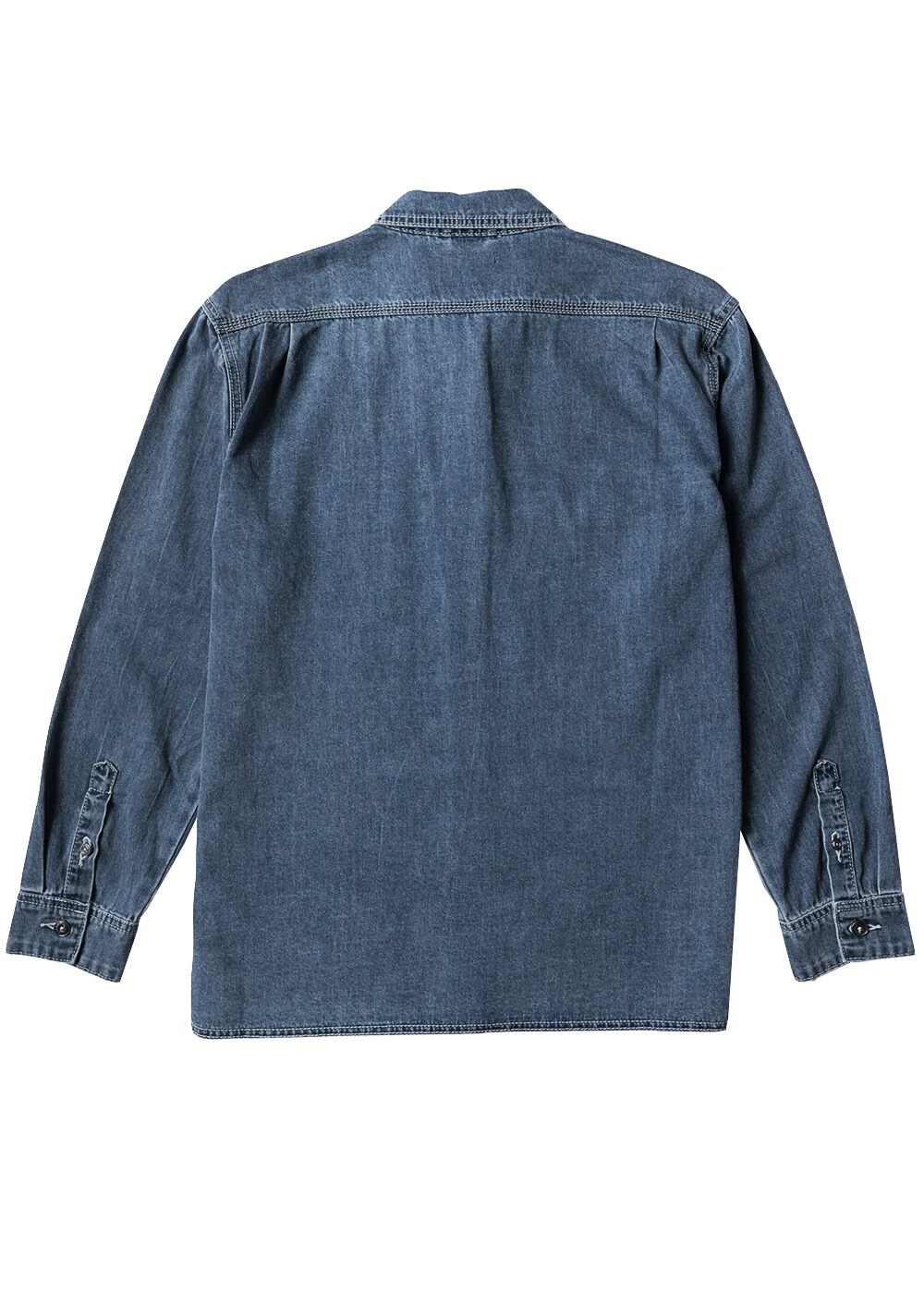 Vissla Creators Denim Ls Workshirt - DARK DENIM - Sun Diego Boardshop