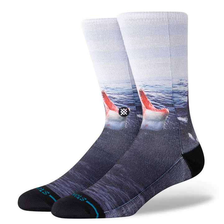 Stance POLY BLEND CREW SOCKS - BLUE - Sun Diego Boardshop