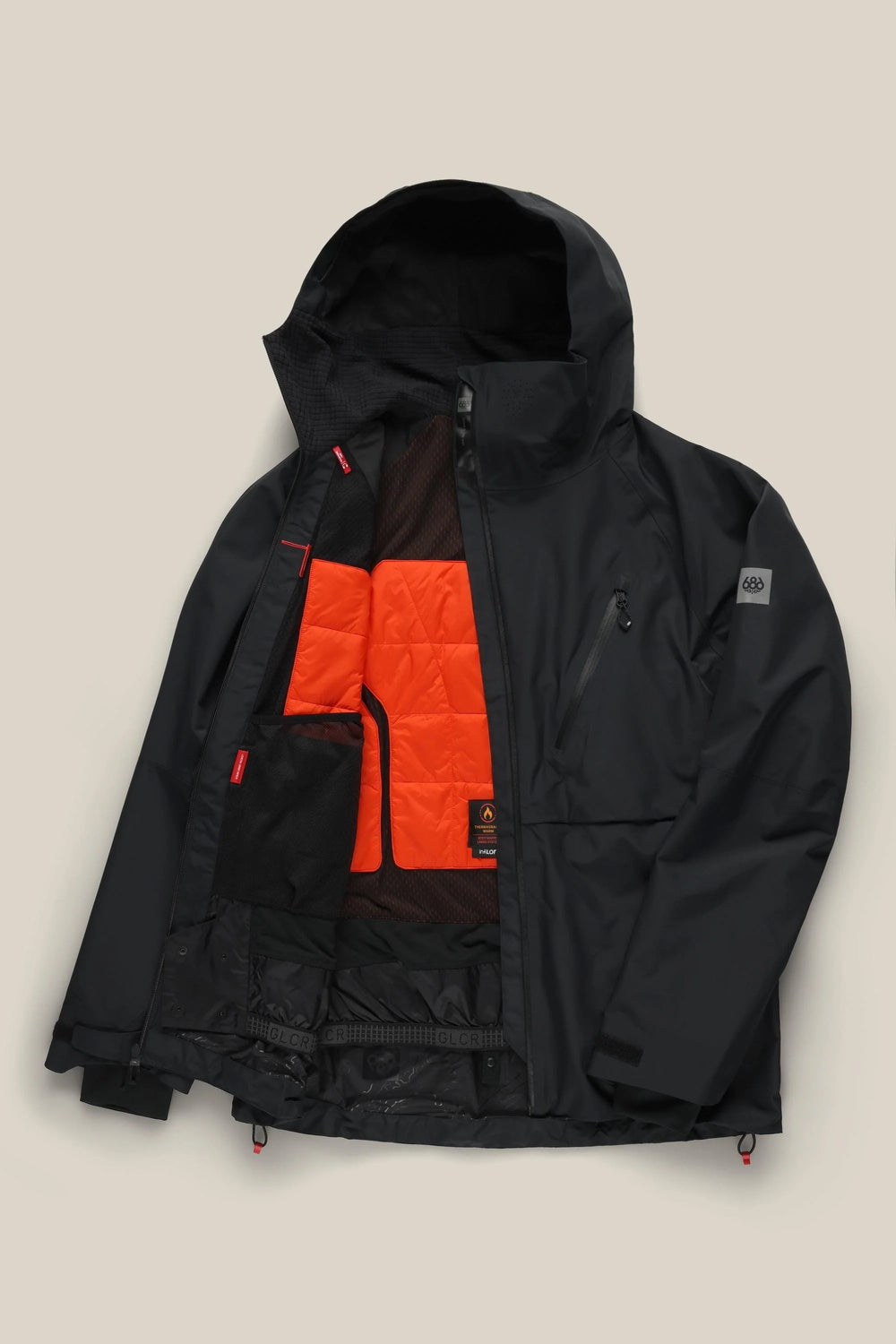 686 Hydra Thermagraph Jacket - Black - Sun Diego Boardshop