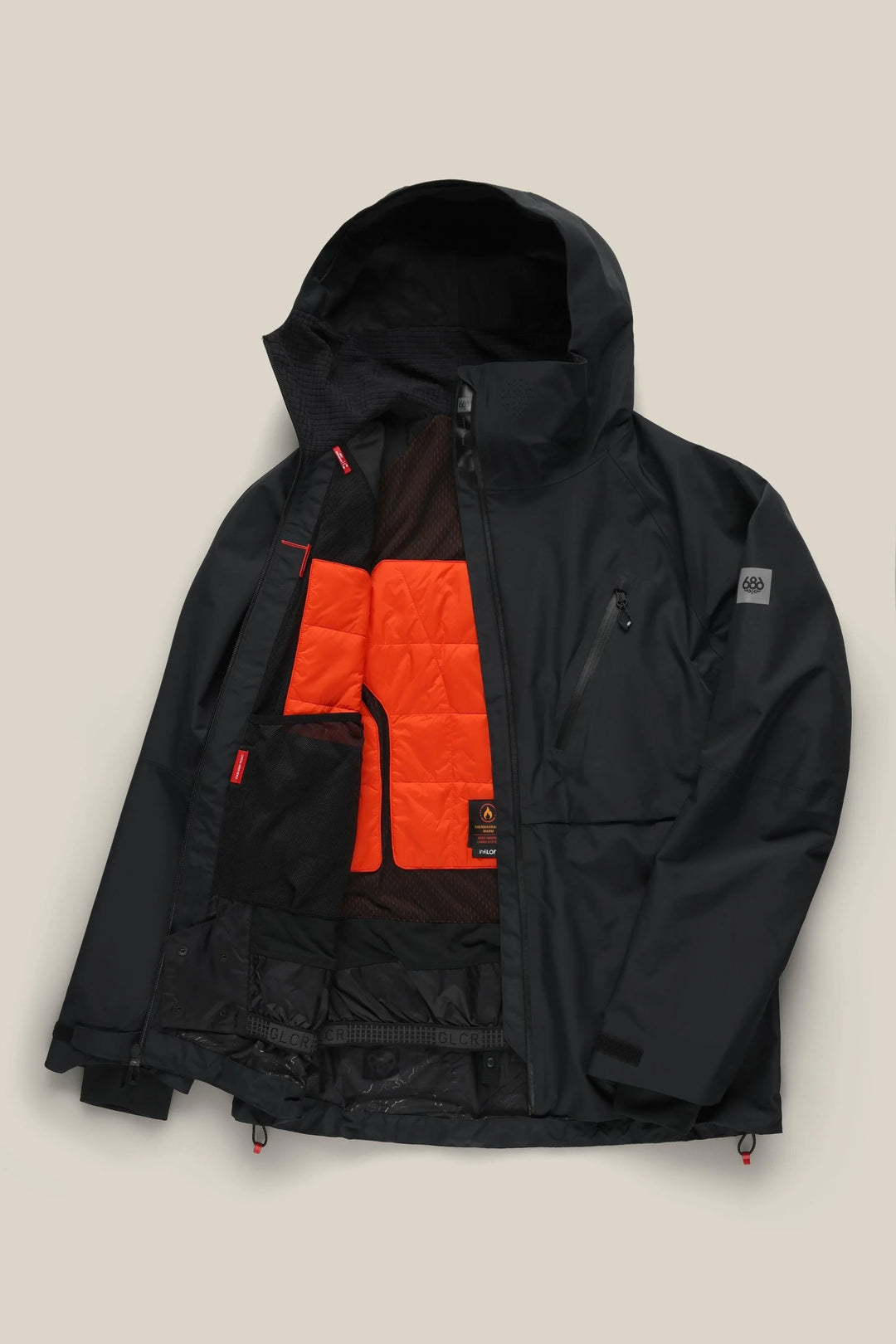 686 Hydra Thermagraph Jacket - Black - Sun Diego Boardshop