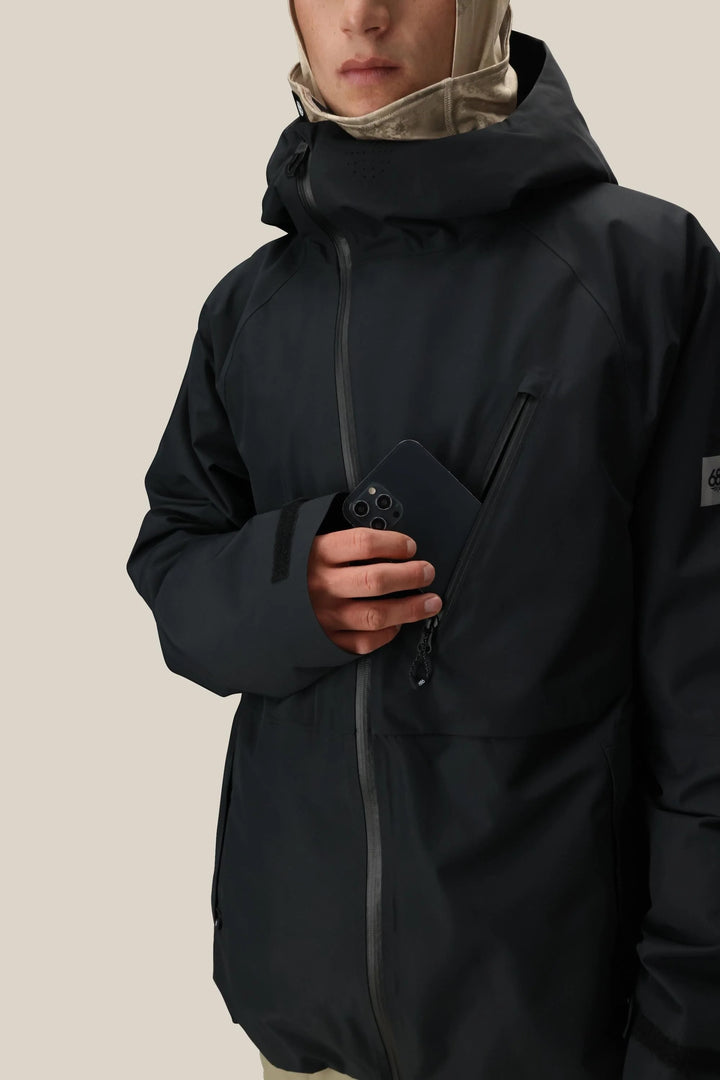686 Hydra Thermagraph Jacket - Black - Sun Diego Boardshop