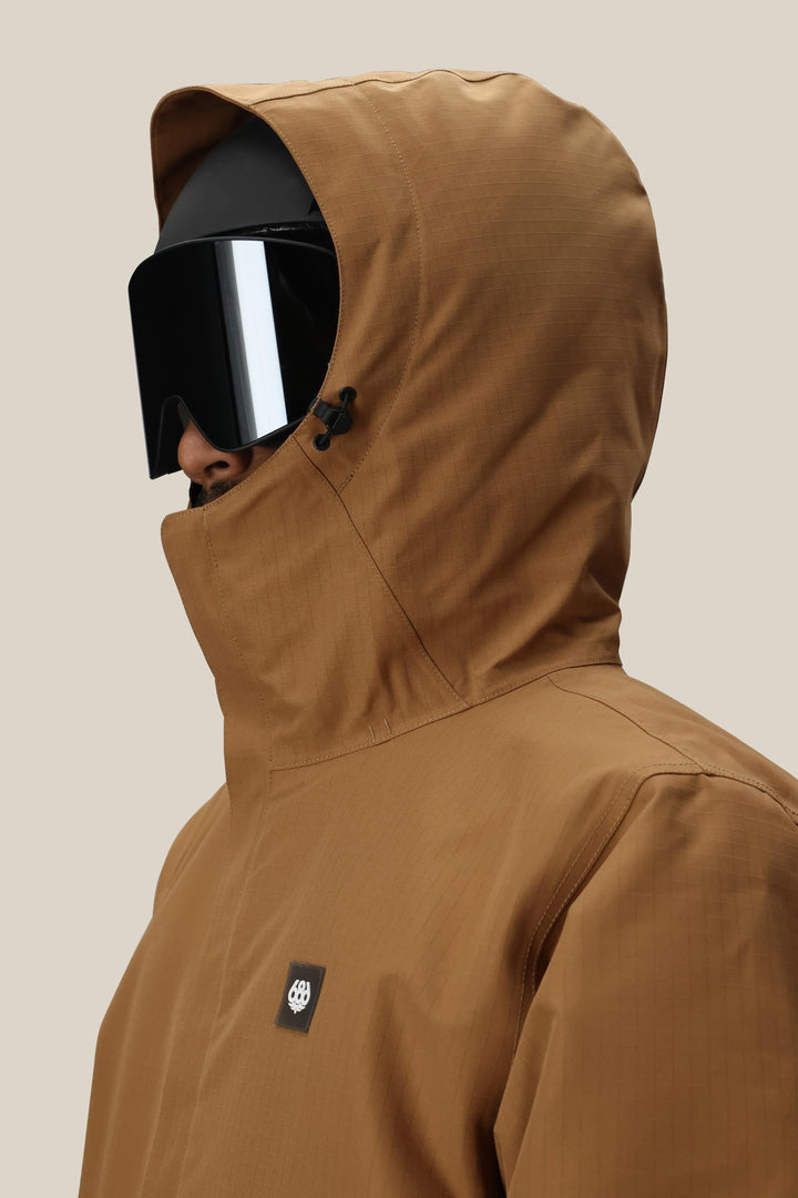 686 Foundation Insulated Jacket - Caramel Ripstop - Sun Diego Boardshop