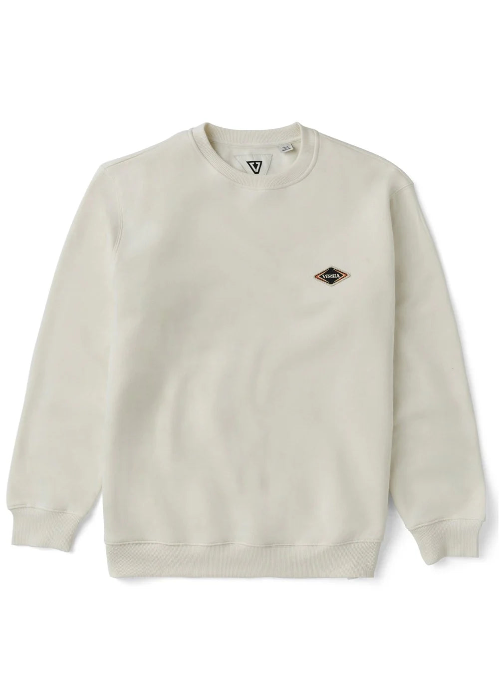 Vissla Men's Solid Sets Eco Crew - Vintage White - Sun Diego Boardshop