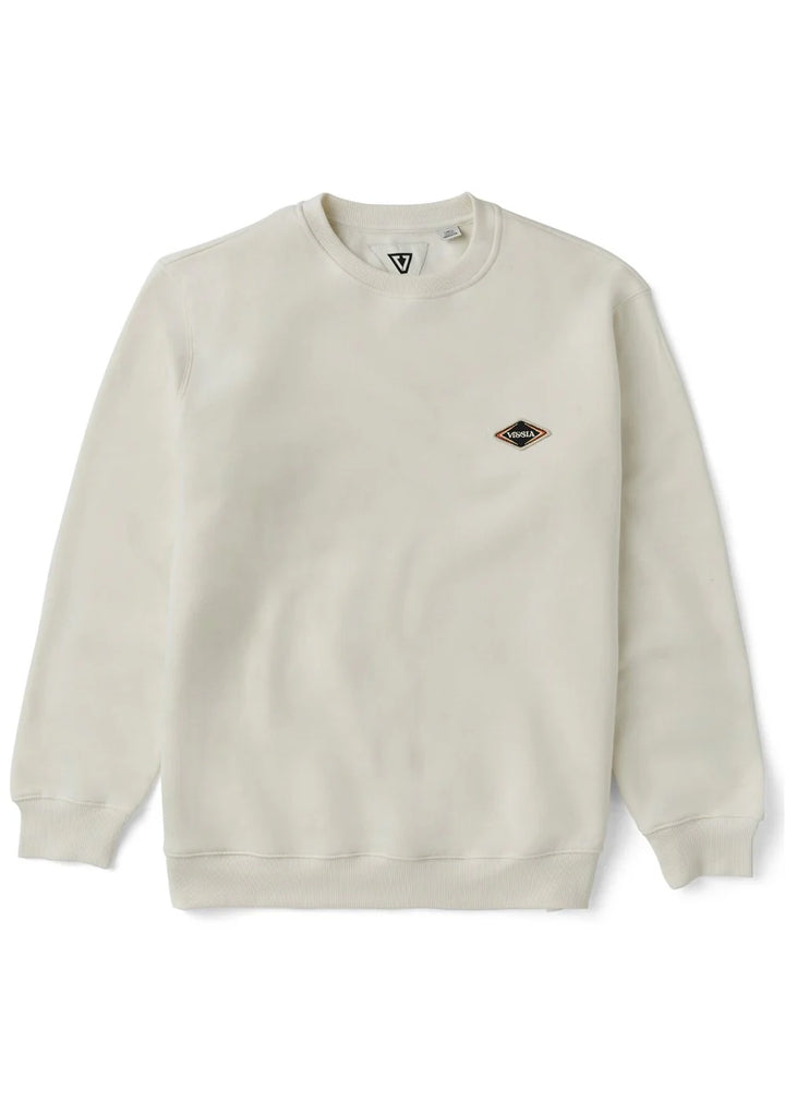 Vissla Men's Solid Sets Eco Crew - Vintage White - Sun Diego Boardshop