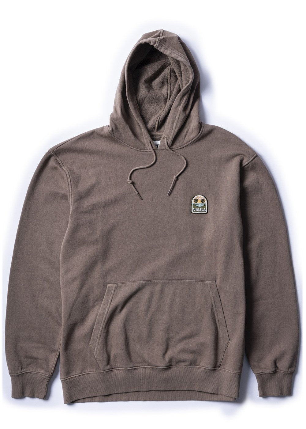 Vissla Solid Sets Eco Po Hoodie - DRIFTWOOD - Sun Diego Boardshop