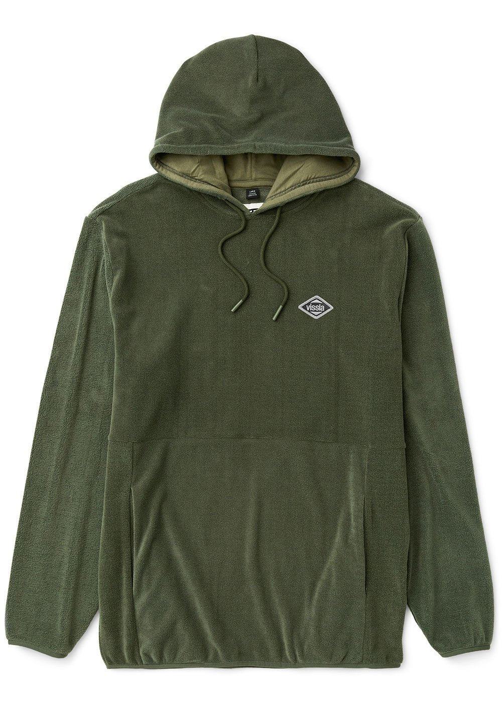 Vissla Swell Stretch Polar Hoodie - Vintage Green - Sun Diego Boardshop