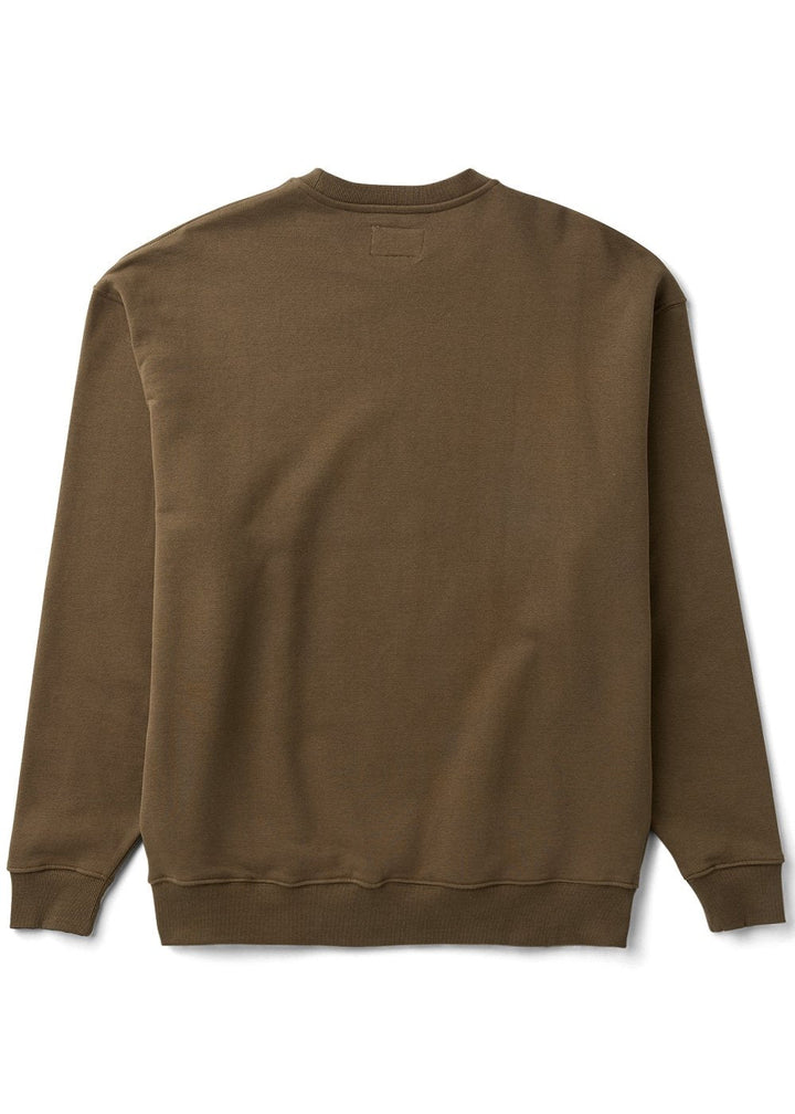 Vissla Play With Fire Eco Crew Fleece - Dark Earth - Sun Diego Boardshop