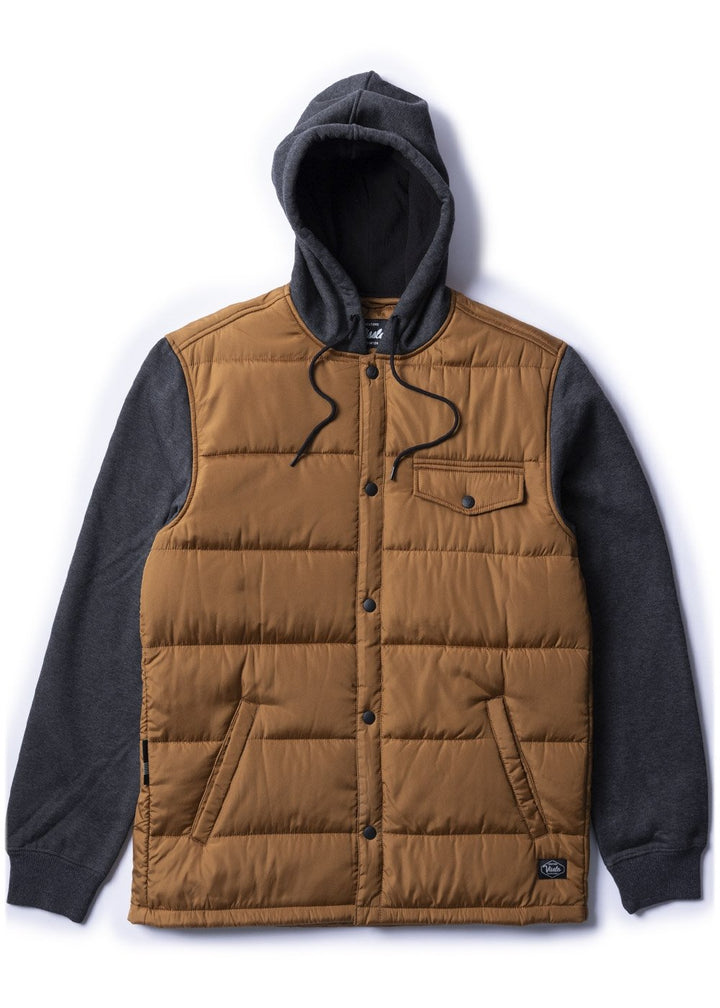 Vissla Creators Marin Eco Hooded Jacket - RUBBER - Sun Diego Boardshop