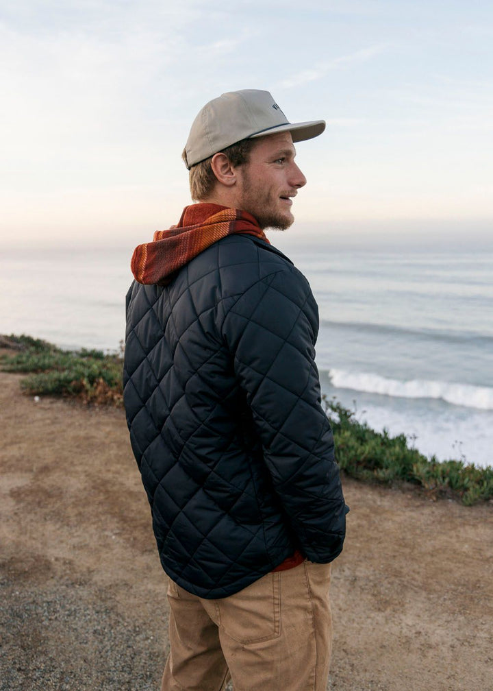 Vissla Cronkite II Eco Jacket - BLACK - Sun Diego Boardshop