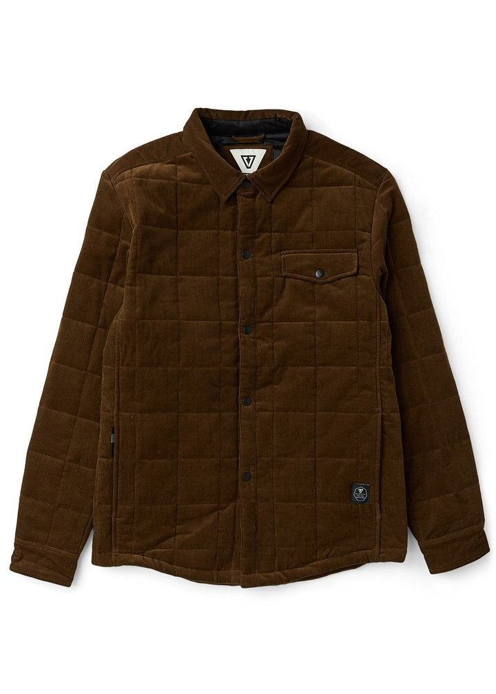 Vissla Cronkite Organic Cord Jacket - Dark Earth