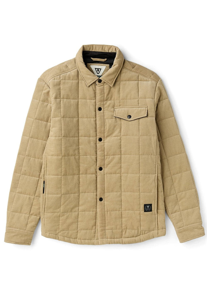 Vissla Cronkite Organic Cord Jacket - Light Khaki