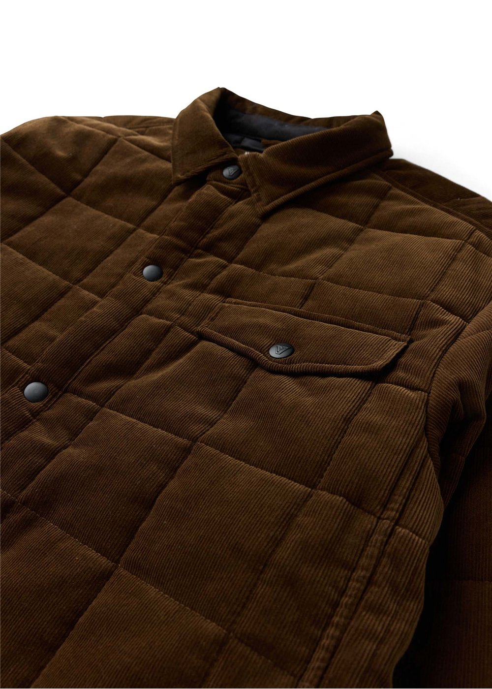 Vissla Cronkite Organic Cord Jacket - Dark Earth