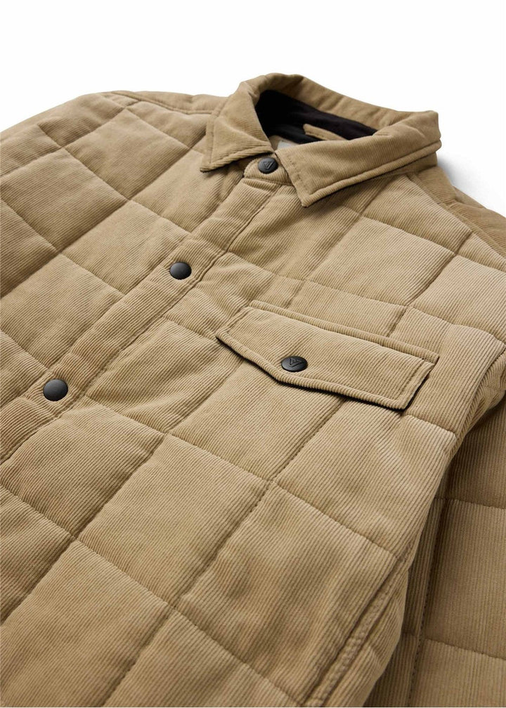 Vissla Cronkite Organic Cord Jacket - Light Khaki