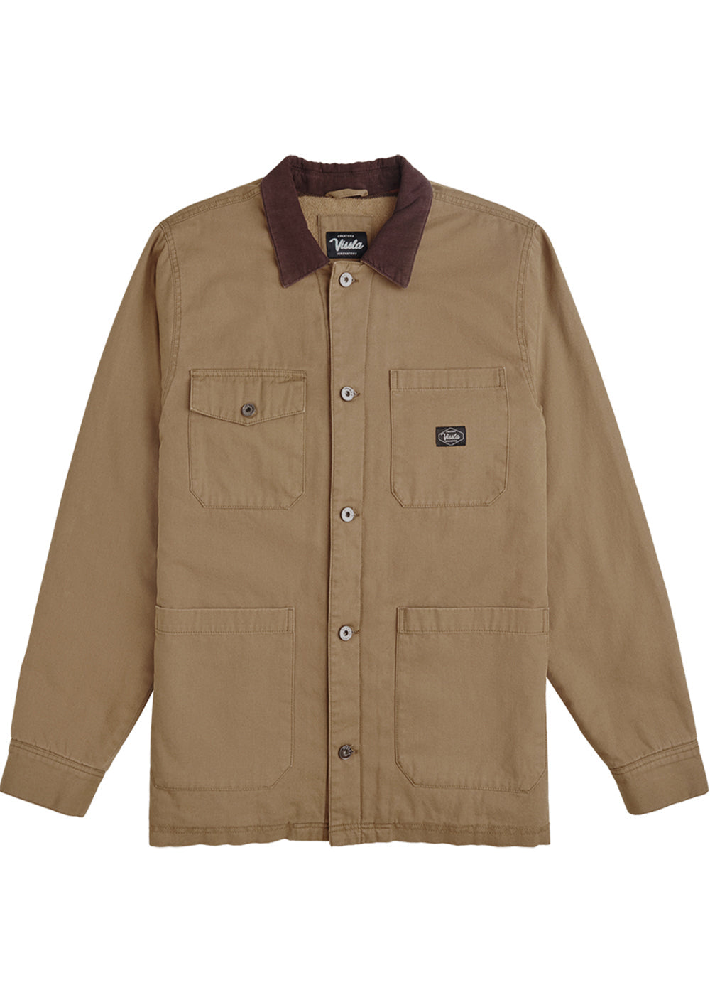 Vissla Peterson Jacket - DARK KHAKI - Sun Diego Boardshop