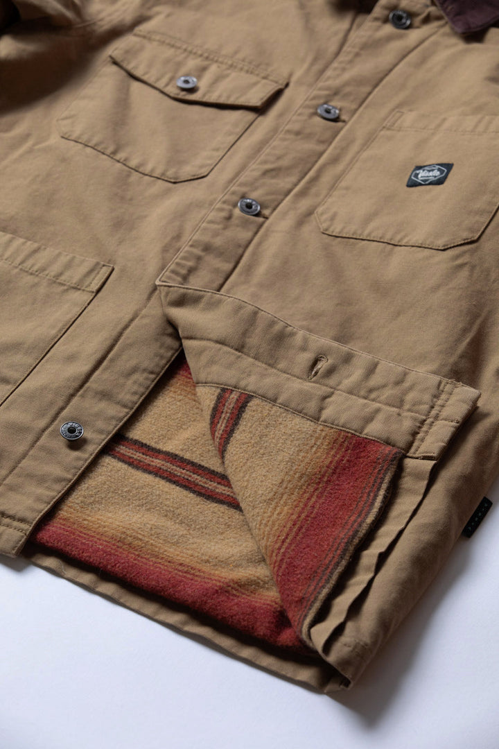 Vissla Peterson Jacket - DARK KHAKI - Sun Diego Boardshop