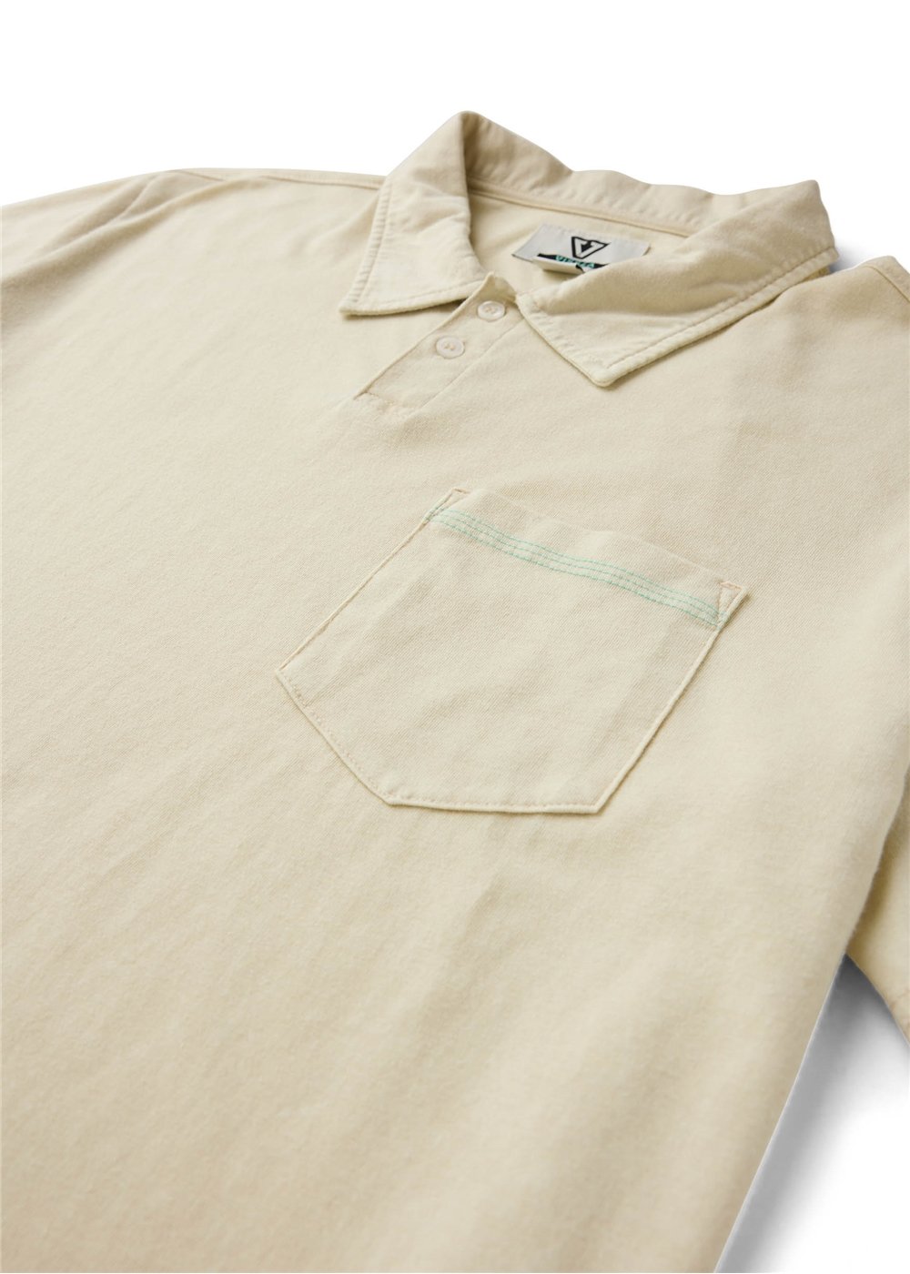 Vissla Solid Sets Cosmic Wash Polo Tee - Dune - Sun Diego Boardshop