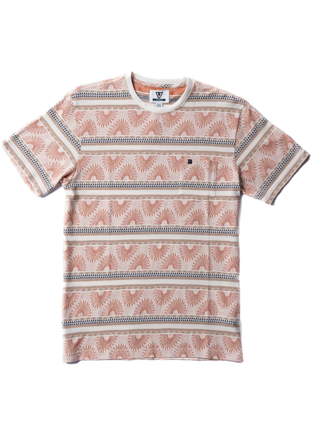 Vissla Guadalupe Eco Ss Tee - NATURAL - Sun Diego Boardshop