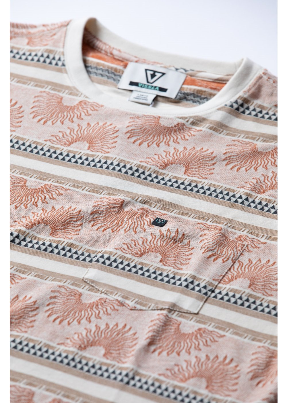 Vissla Guadalupe Eco Ss Tee - NATURAL - Sun Diego Boardshop