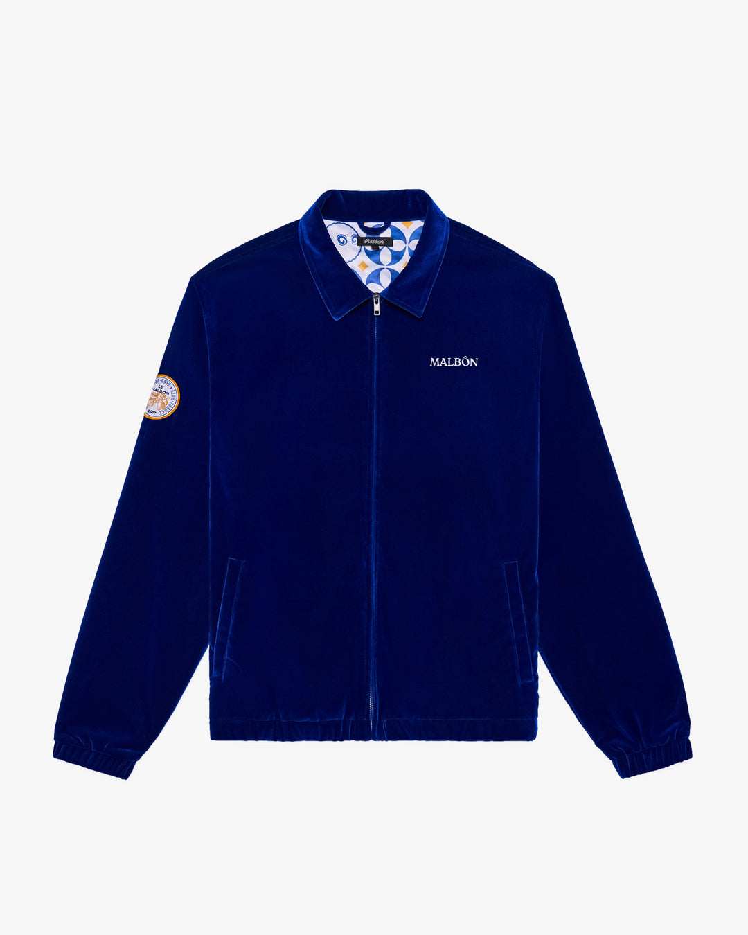 Malbon Golf Monte Carlo Jacket - BLUE - Sun Diego Boardshop