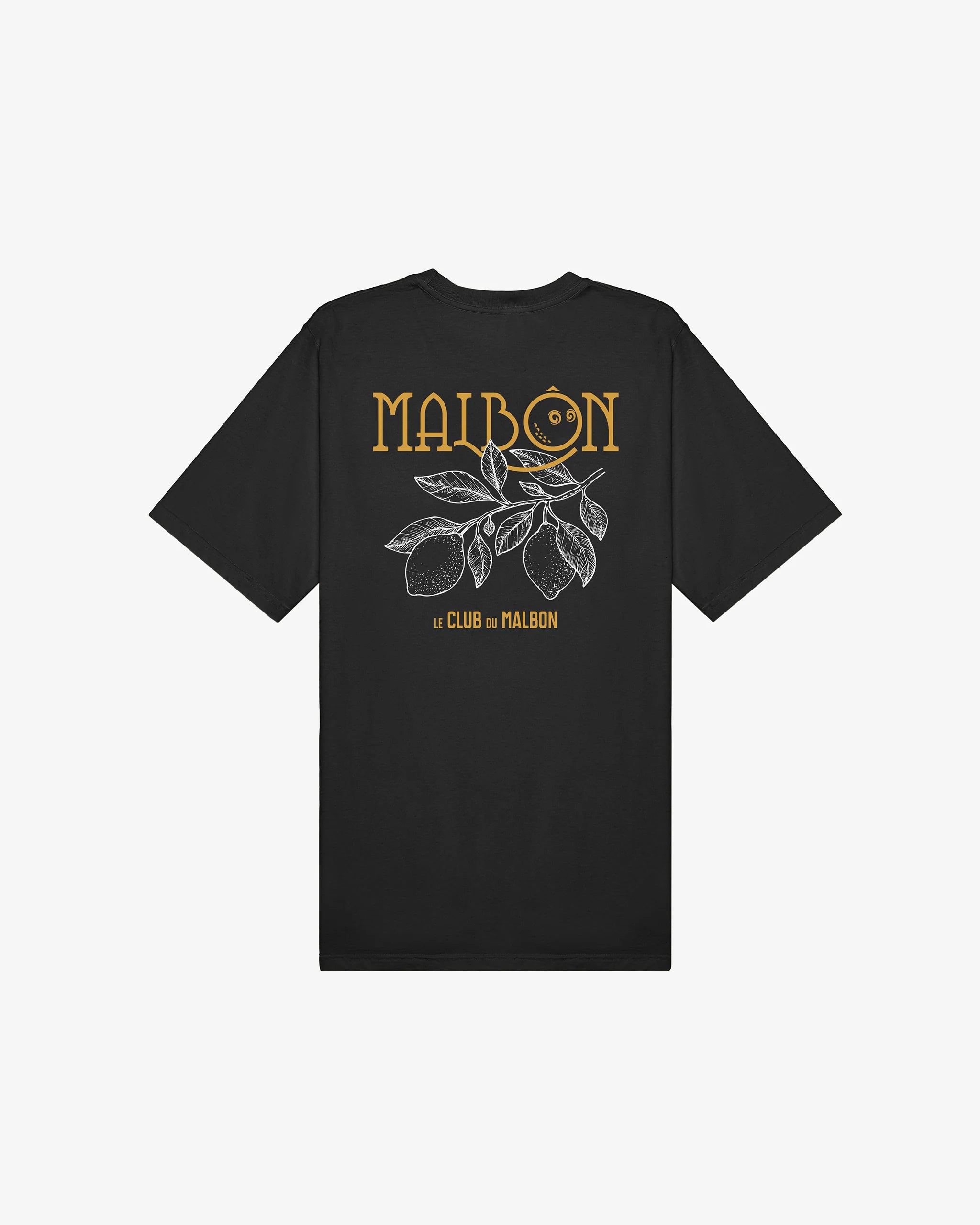 Tシャツ・カットソー Malbon Golf Bucket Point Long Sleeve T-Shirt BLACK MAN M3321 Malbon Evergreen Compression Mockneck - Black