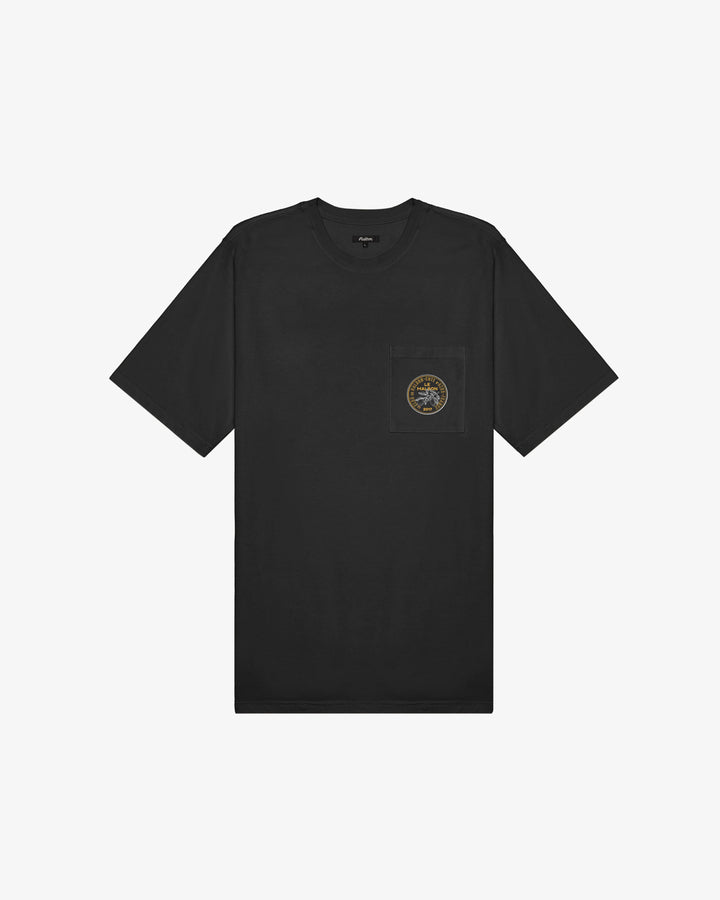 Malbon Golf Citron Pocket T-Shirt - BLACK - Sun Diego Boardshop