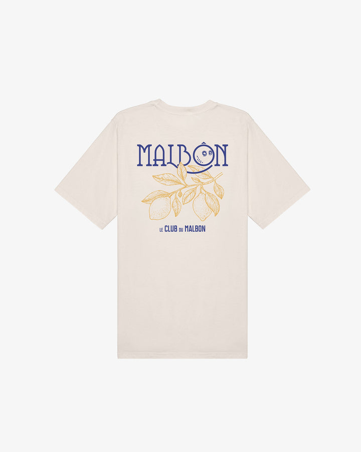 Malbon Golf Citron Pocket T-Shirt - IVORY - Sun Diego Boardshop