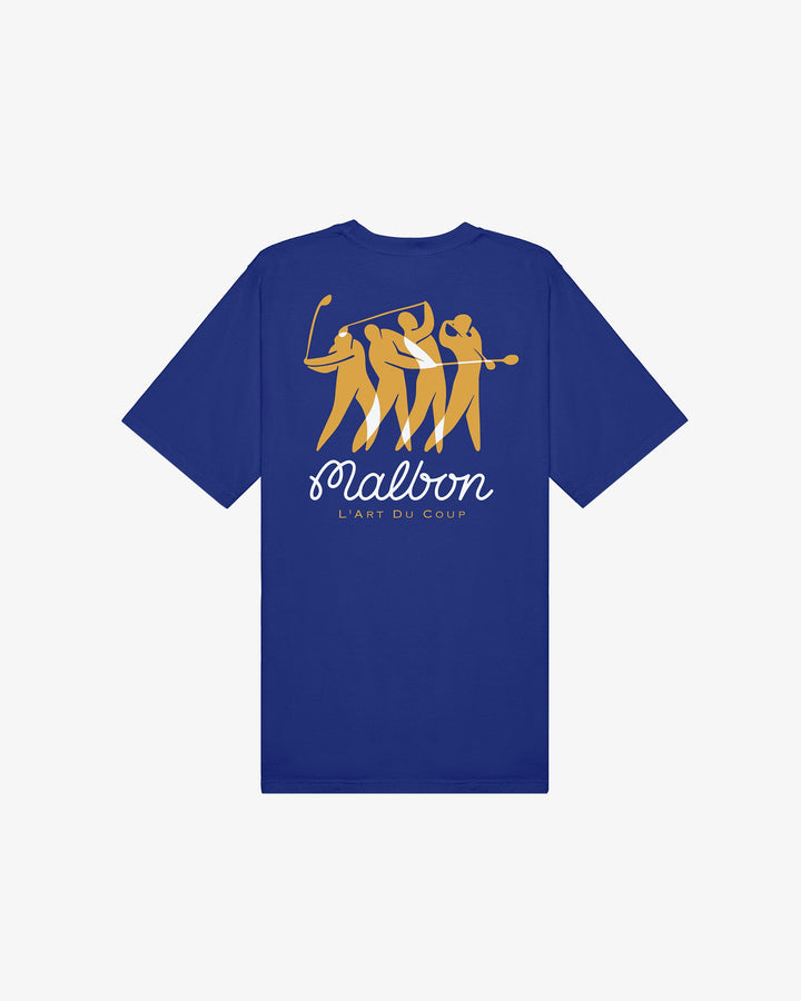 Malbon Golf MATISSE T-SHIRT - BLUE - Sun Diego Boardshop