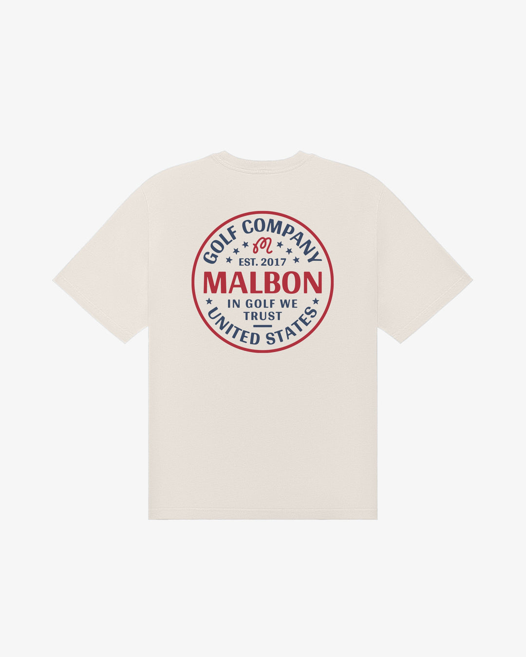 Malbon In We Trust Tee - Natural - Sun Diego Boardshop