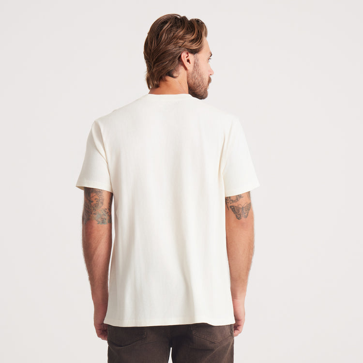 Roark Made To Fade Short Sleeve Tee - OFF WHITE - Sun Diego Boardshop