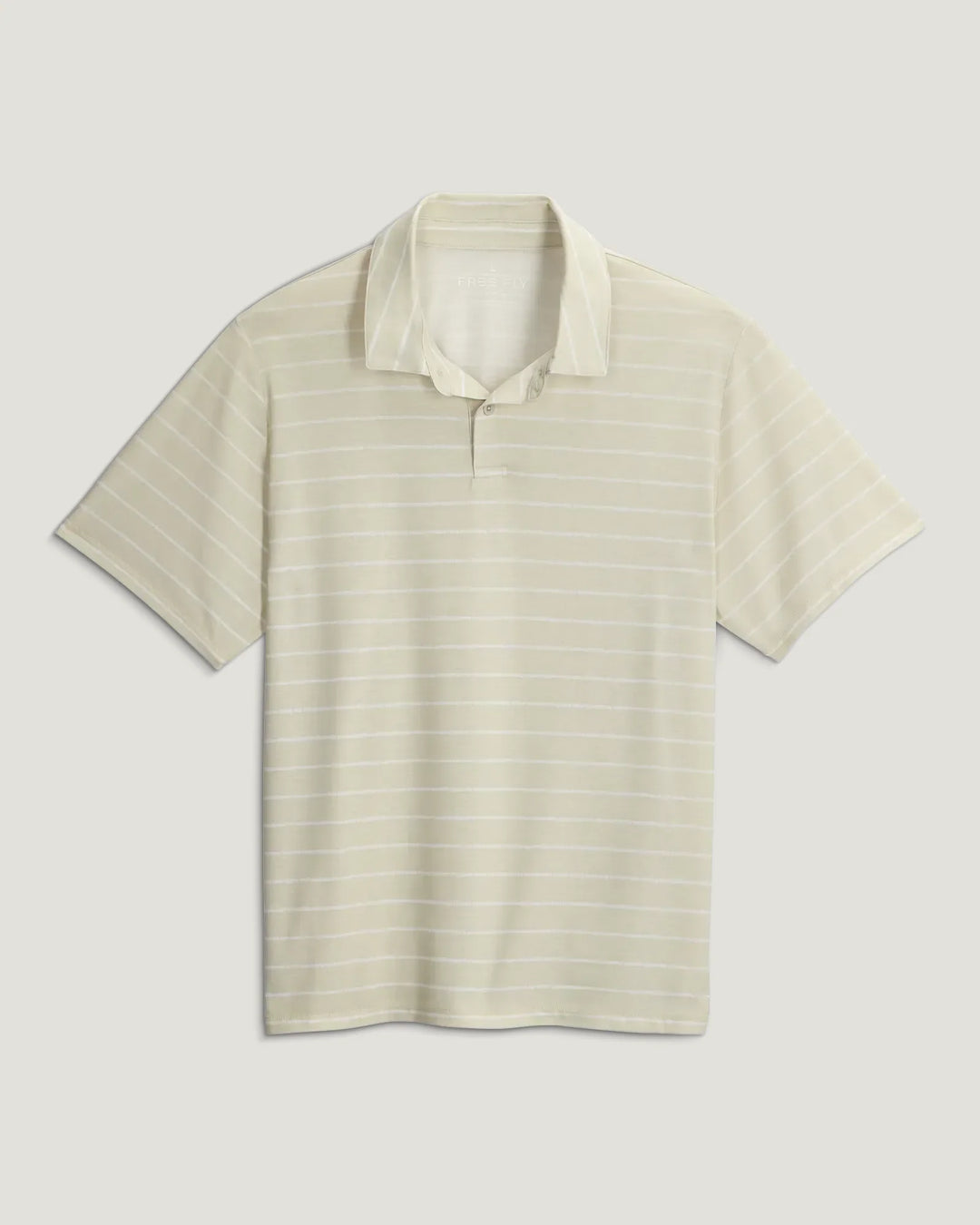 Free Fly Men's Elevate Polo - Dash Stripe Birch - Sun Diego Boardshop