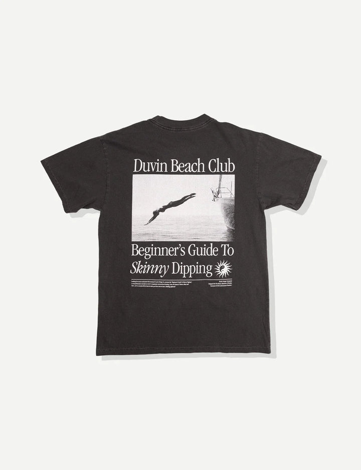 Duvin Men's Skinny Dippin Tee - Black - Sun Diego Boardshop