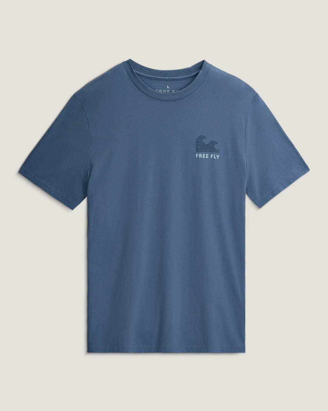 Free Fly Men's Beach Access Tee - Pacific Blue