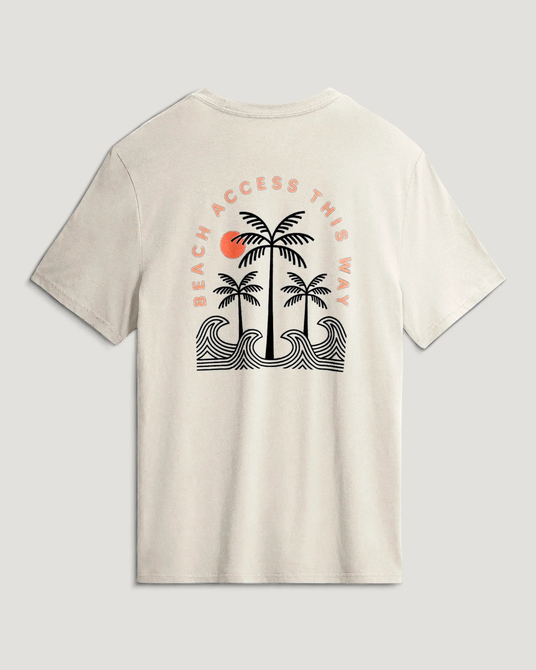 Free Fly Men's Beach Access Tee - Hea Sea Salt